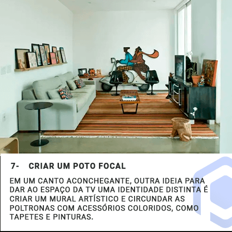 8 ideias de decoração de salas de TV para sua casa | Blog Pereira